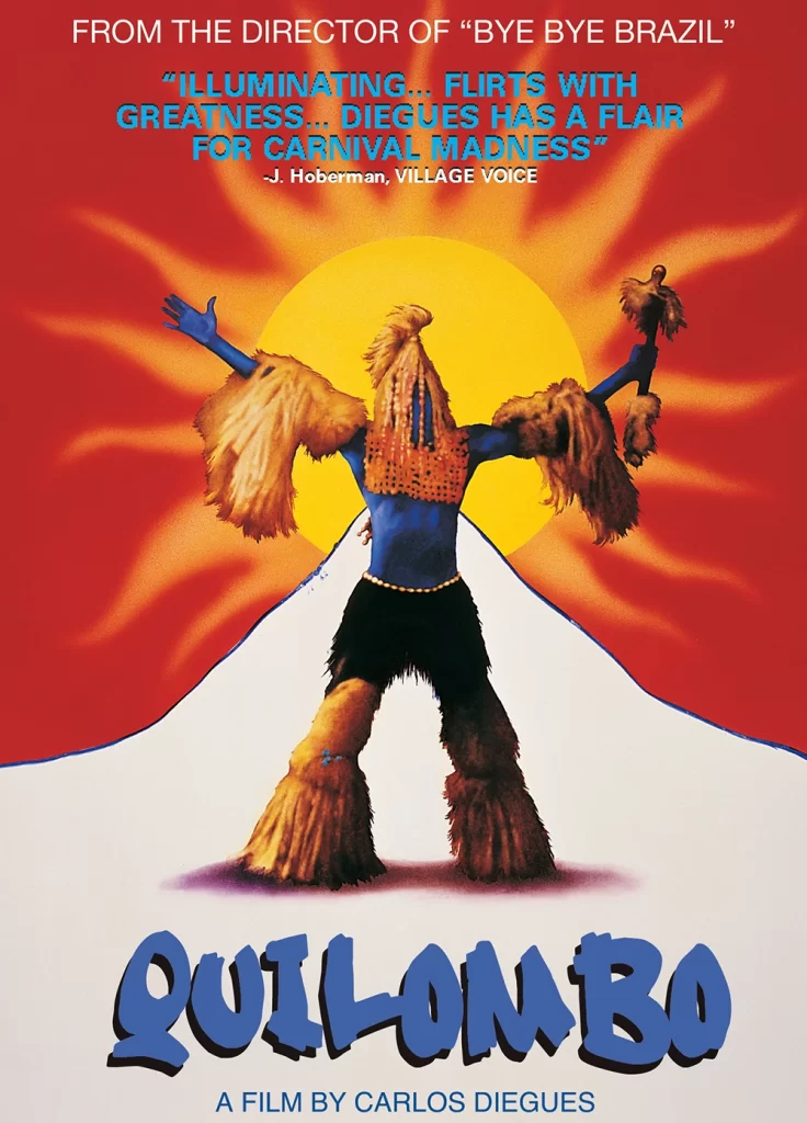 Capa do filme "Quilombo" para o artigo Os 10 Filmes Sobre o Candomblé que Você Precisa Assistir.