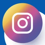 Ícone do instagram estilizado tamanho 1000x1000